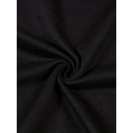 [Christmas Plus Size T-Shirt] Christmas Plus Size Women's Long Sleeve T-Shirt | Black with Pink Merry Christmas Script & Tree Design | Casual Holiday Party Top | Machine Washable Everyday Winter Outfit Essential