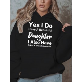 [Humorous Sweatshirt] Plus Size Women's Casual Sweatshirt | Yes I Do s - Humorous 