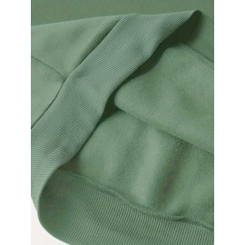 Winter Warmth | Women's Plus Size Christmas Tree Print Hoodie - Cozy Long Sleeve Pullover with Pockets, Festive 