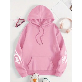 [Plus Size Hoodie] Soft Women's Plus Size Oversized Hoodie with New Jersey 93 Graphic Print | Machine Washable, Comfortable Clothing, Durable Fabric, Streetwear Fashion, Relaxed Fit, Breathable Material, Unisex Style, Black with White Lettering