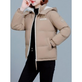 Women's Outdoor Detachable Hooded Warm Fashion Jacket