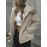 Women'S Winter Warm Hooded Jacket with Pockets - Casual Long Sleeve Coat, Solid Color, Non-Stretch Fabric, Regular Fit for Everyday Comfort, Winter Coats, Cold Weather Apparel, Durable Warmth, Functional Design, Quality Stitching, Cold Climate Wear