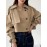 [Elegant Beige Trench Coat] Chic Elegant Beige Trench Coat for Women | Long Sleeve Button-Up Jacket with Pockets, Stylish Outerwear for Spring & Fall, Casual or Office Wear